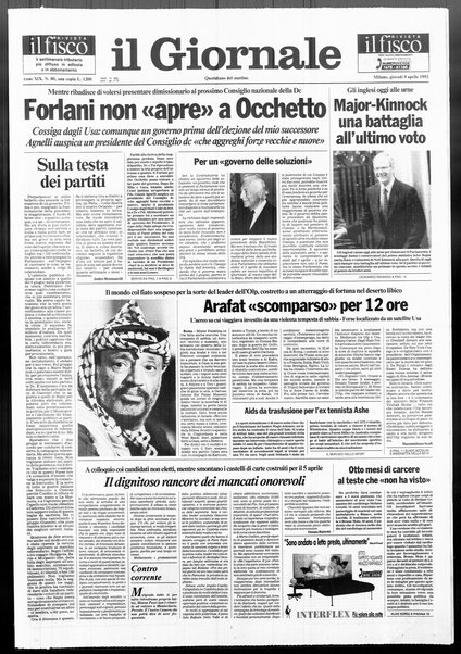 Il giornale : quotidiano del mattino